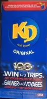 Mängden socker i Kraft dinner original