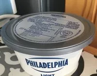 Mängden socker i Philadelphia light