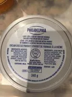 Mängden socker i Kraft Philadelphia Light Cream Cheese Original Light