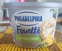 Mängden socker i Philadelphia fouette jalapeno et cheddar
