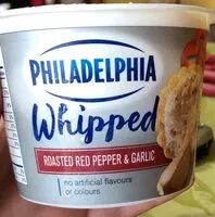 Mängden socker i Whipped roasted red pepper & garlic
