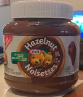 Mängden socker i Noisettes et cacao