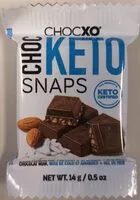 Mängden socker i Choc Snaps Keto