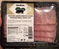 Mängden socker i Finísimo jamón ibérico cocido
