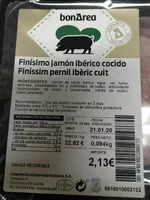 Mängden socker i finisimo jamon iberico cocido