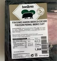 Mängden socker i Finisimo jamon cocido iberico