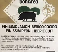 Mängden socker i Finisimo Jamon Iberico Cocido