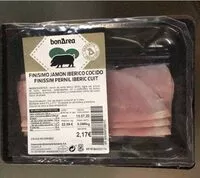 Mängden socker i Finisimo jamon iberico cocido