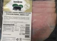 Mängden socker i Finísimo jamón ibérico cocido