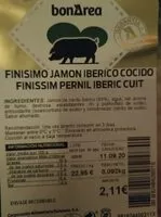 Mängden socker i Finísimo jamón ibérico cocido