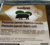 Mängden socker i Finisimo jamon iberico cocido