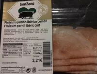 Mängden socker i Finísimo jamón ibérico cocido