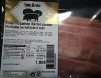 Mängden socker i Finísimo jamón ibérico cocido