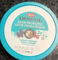 Mängden socker i Kefir probiotiqure bleuets et grenade