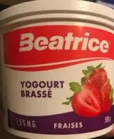 Mängden socker i Yogourt brassé