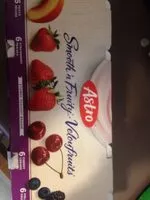 Mängden socker i Smooth'n Fruity Yogurt Straw / Peach / Cherry / Fieldbry