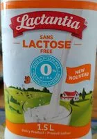Mängden socker i Lait sans lactose 0%