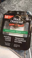 Mängden socker i black diamond natural cheese slices