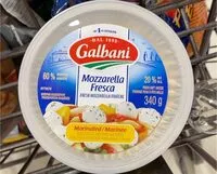 Mängden socker i Mozzarella fresca