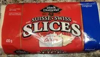 Mängden socker i Fromage suisse tranches slices swiss
