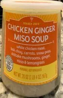 Mängden socker i Chicken ginger miso soup