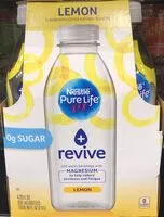 Mängden socker i Nestle pure life revive