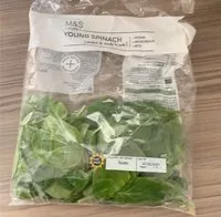 Mängden socker i Young spinach