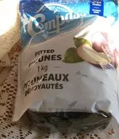 Mängden socker i Pruneaux dénoyautés