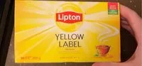 Mängden socker i Lipton yellow label