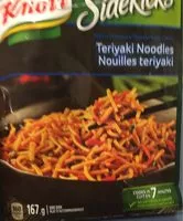 Mängden socker i Teriyaki noodle