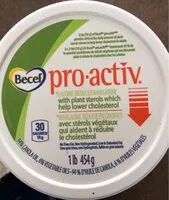 Mängden socker i Becel pro-activ