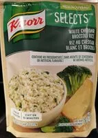 Mängden socker i riz au cheddar blanc et brocoli