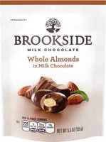 Mängden socker i Whole almonds in milk chocolate