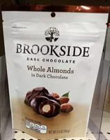 Mängden socker i Dark chocolate whole almonds in dark chocolate