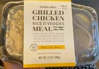 Mängden socker i Grilled Chicken Rice & Veggies Meal
