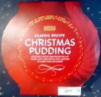 Mängden socker i Christmas Pudding