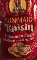 Socker och näringsämnen i Sun maid raisin