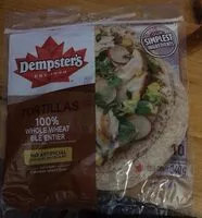 Mängden socker i 100% Whole Wheat Tortillas