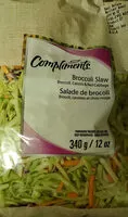 Mängden socker i Broccoli slaw