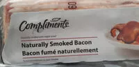 Mängden socker i Naturally smoked bacon