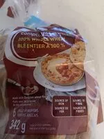 Mängden socker i Whole wheat English muffins