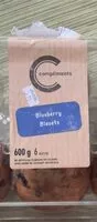 Mängden socker i Compliments blueberry muffin