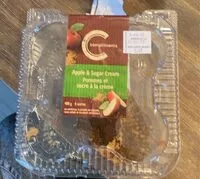 Mängden socker i Muffin pomme et sucre a la creme