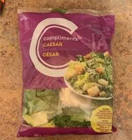 Mängden socker i Caesar Salad Kit