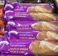 Mängden socker i Garlic Bread