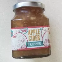 Mängden socker i Apple Cider Fruit Spread
