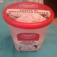 Mängden socker i Trecce di mozzarella fresca