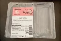 Mängden socker i Fuet extra