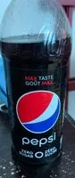 Mängden socker i Pepsi Zero Sugar 710mL