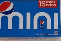 Mängden socker i Pepsi Mini